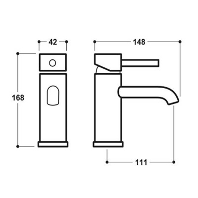 Studio G Cold Start Basin Tap - Brushed Brass